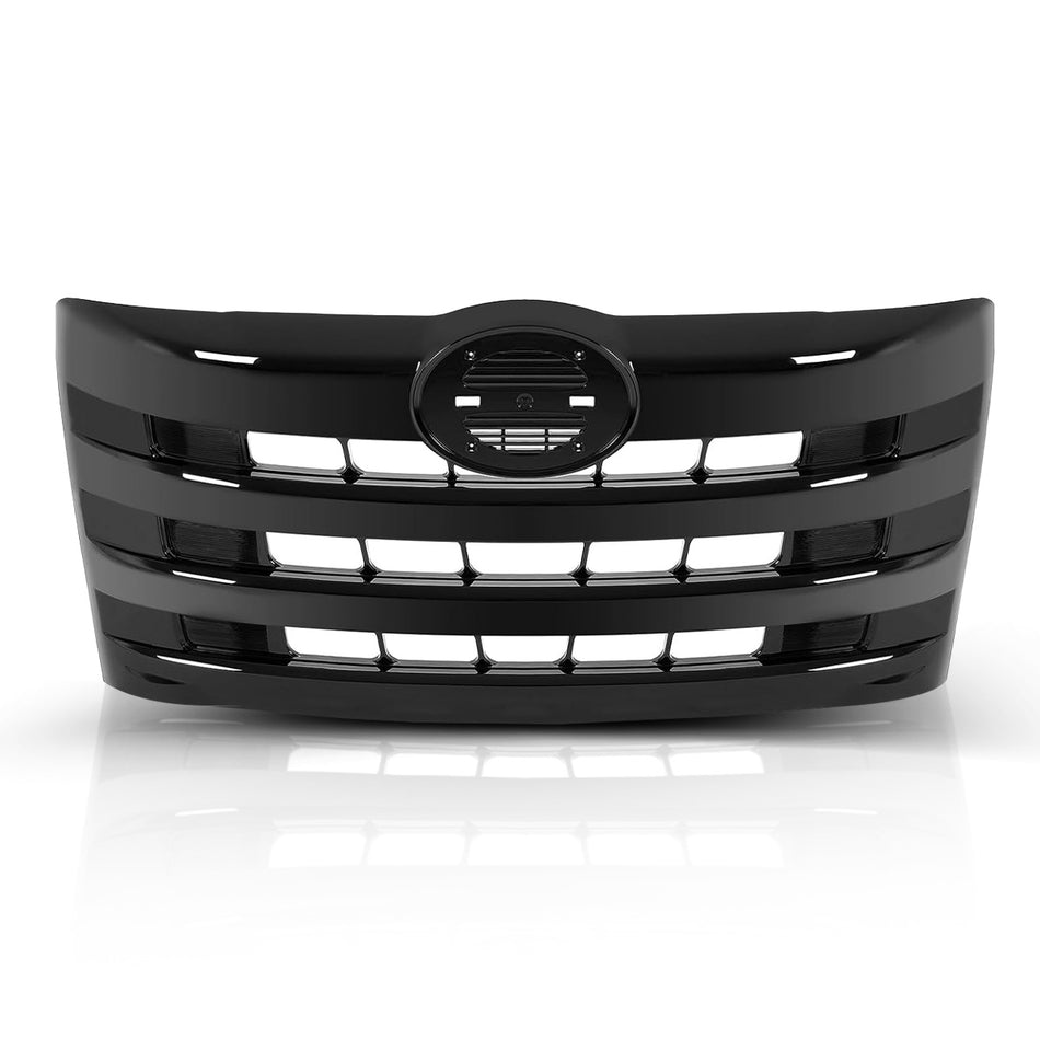 Hino 238, 258, 268, 338 Front Grille 2011+ - Main Upper Grile - Black paintable Housing