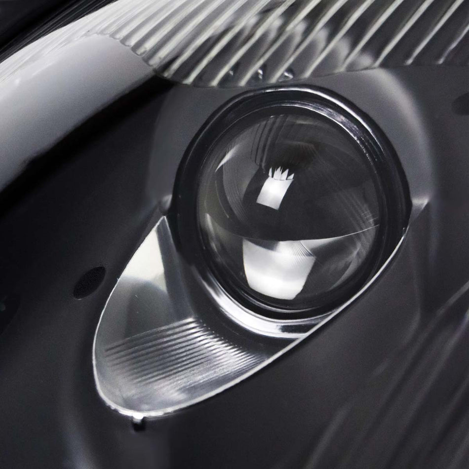 Volvo VNL Headlight Assembly 1997-2014 - Headlamp - Black Housing