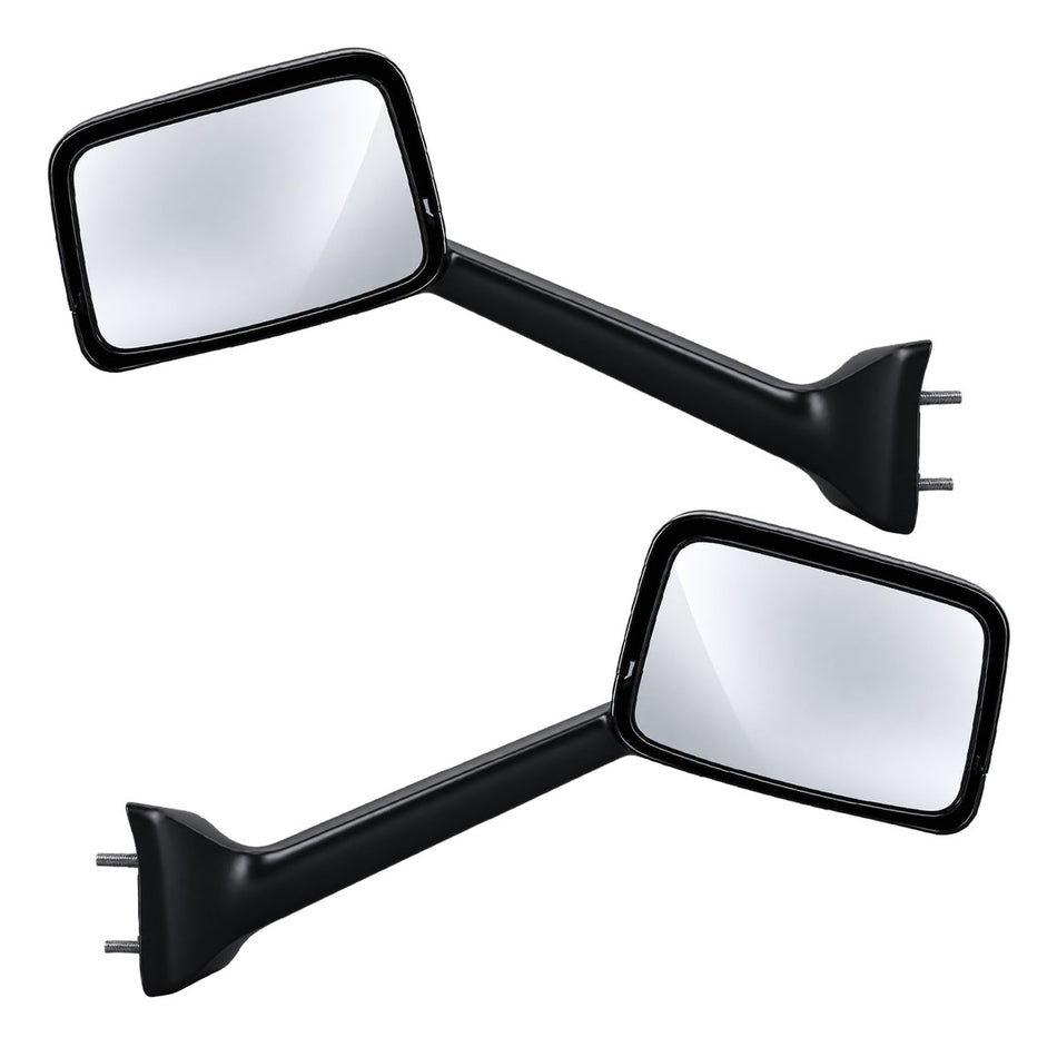 International LT625 Hood Mirror 2018+ Black Housing Cap