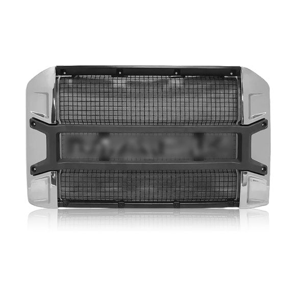 Mack Anthem Front Grille Assembly 2017-2026 - Main Hood Grille with Logo - Chrome Housing