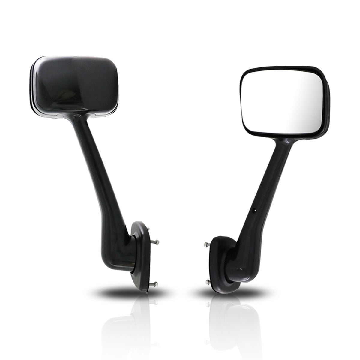 Freightliner Cascadia Hood Mirror Assembly 2008-2017 - Black Housing - Alternate Image 2