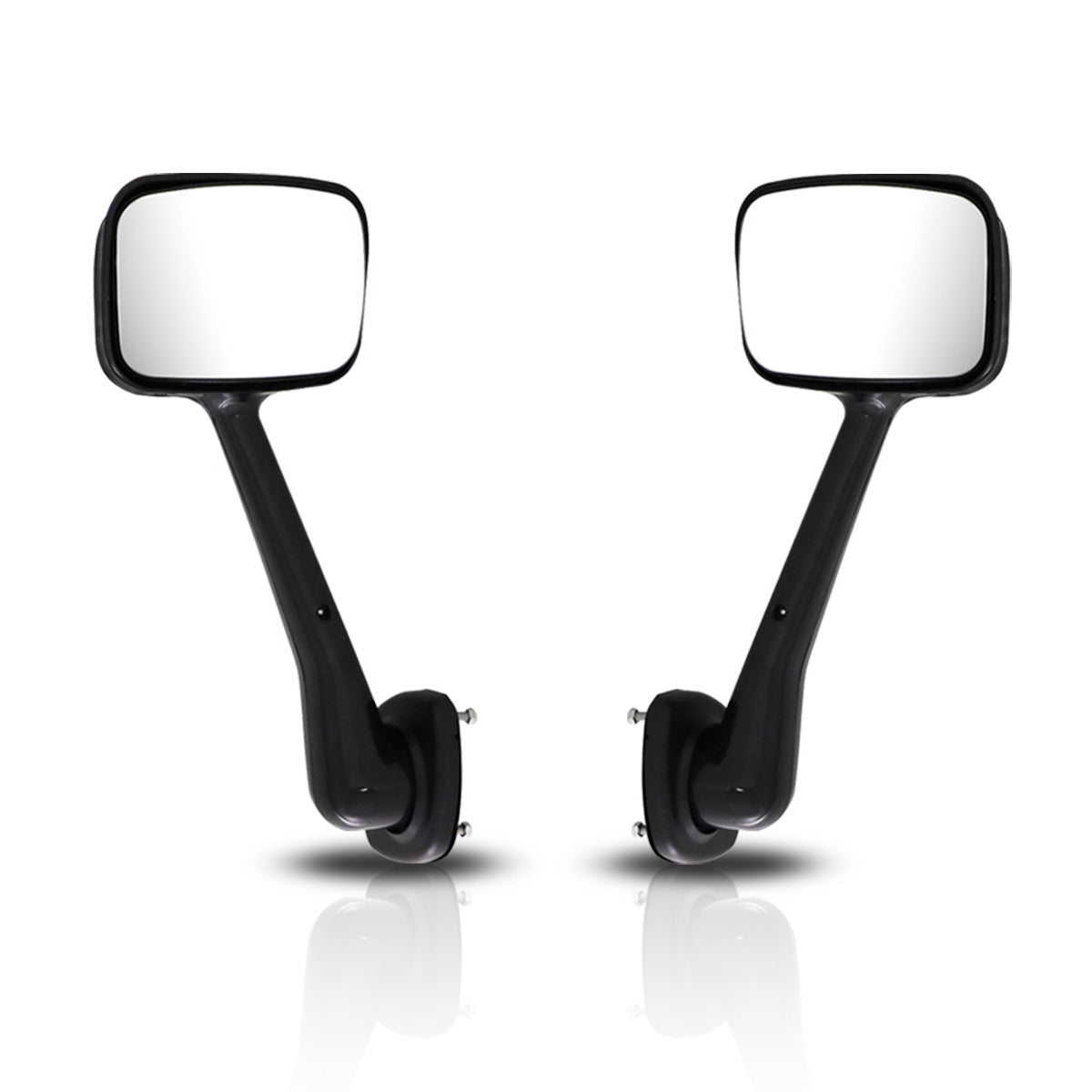 Freightliner Cascadia Hood Mirror Assembly 2008-2017 - Black Housing - Both Side