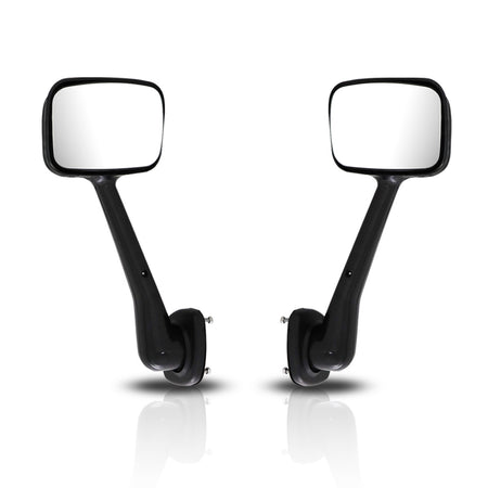 Freightliner Cascadia Hood Mirror Assembly 2008-2017 - Black Housing - Both Side