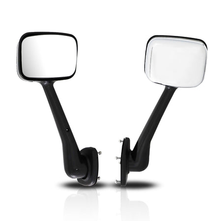Freightliner Cascadia Hood Mirror Cover 2008-2017 - Chrome Housing - Both Side - Alternate Image 1