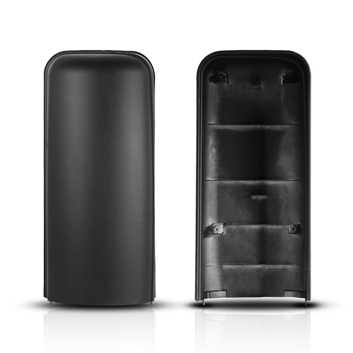 Freightliner Cascadia Door Mirror Cover 2008-2017 - Black Housing Cap - Alternate Image 2