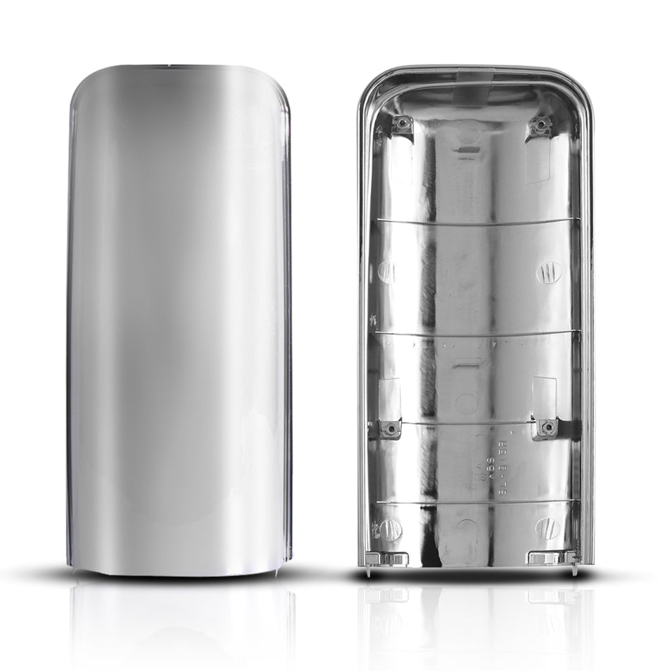 Freightliner Cascadia Door Mirror Cover 2008-2017 - Chrome Housing Cap - Alternate 1