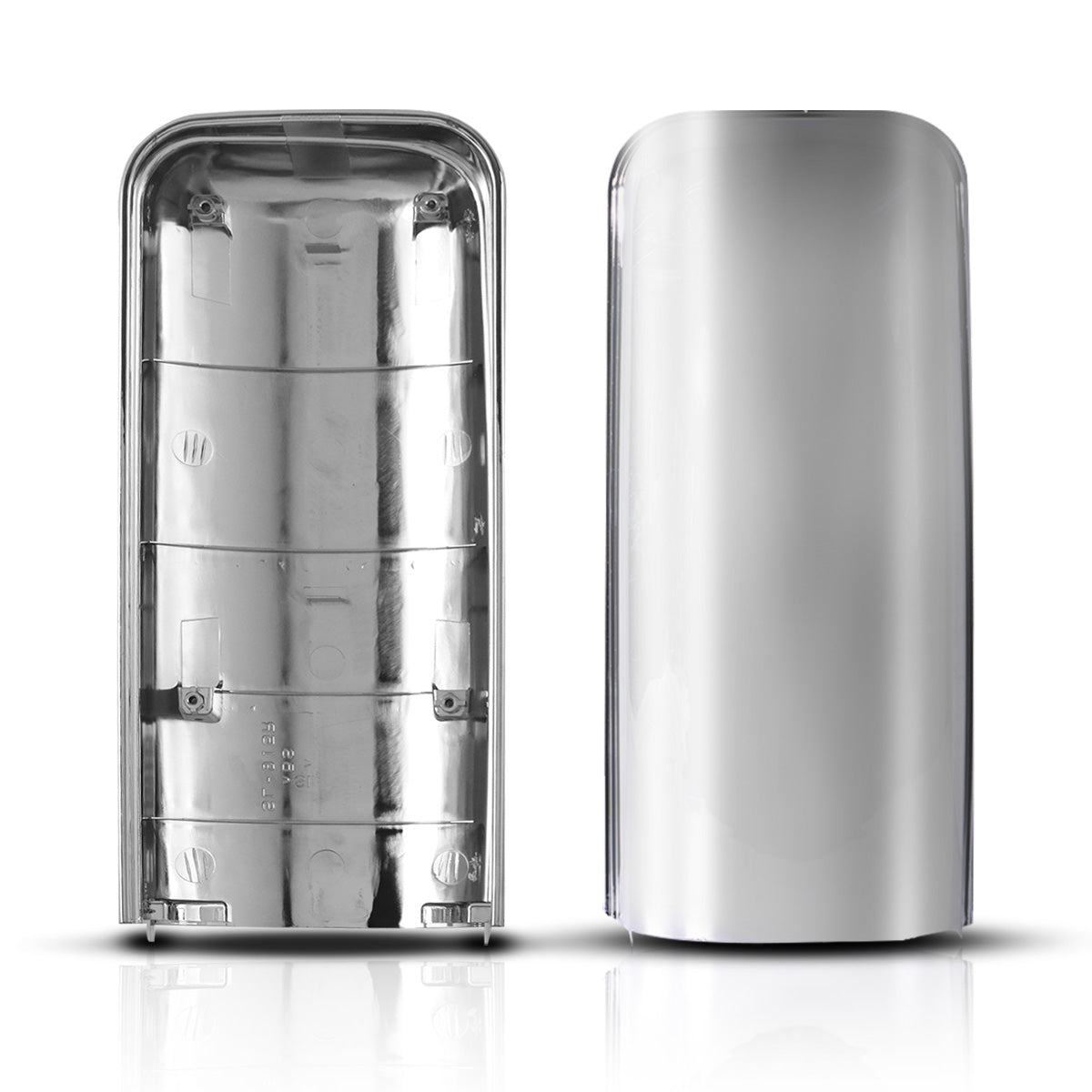 Freightliner Cascadia Door Mirror Cover 2008-2017 - Chrome Housing Cap - Alternate 2