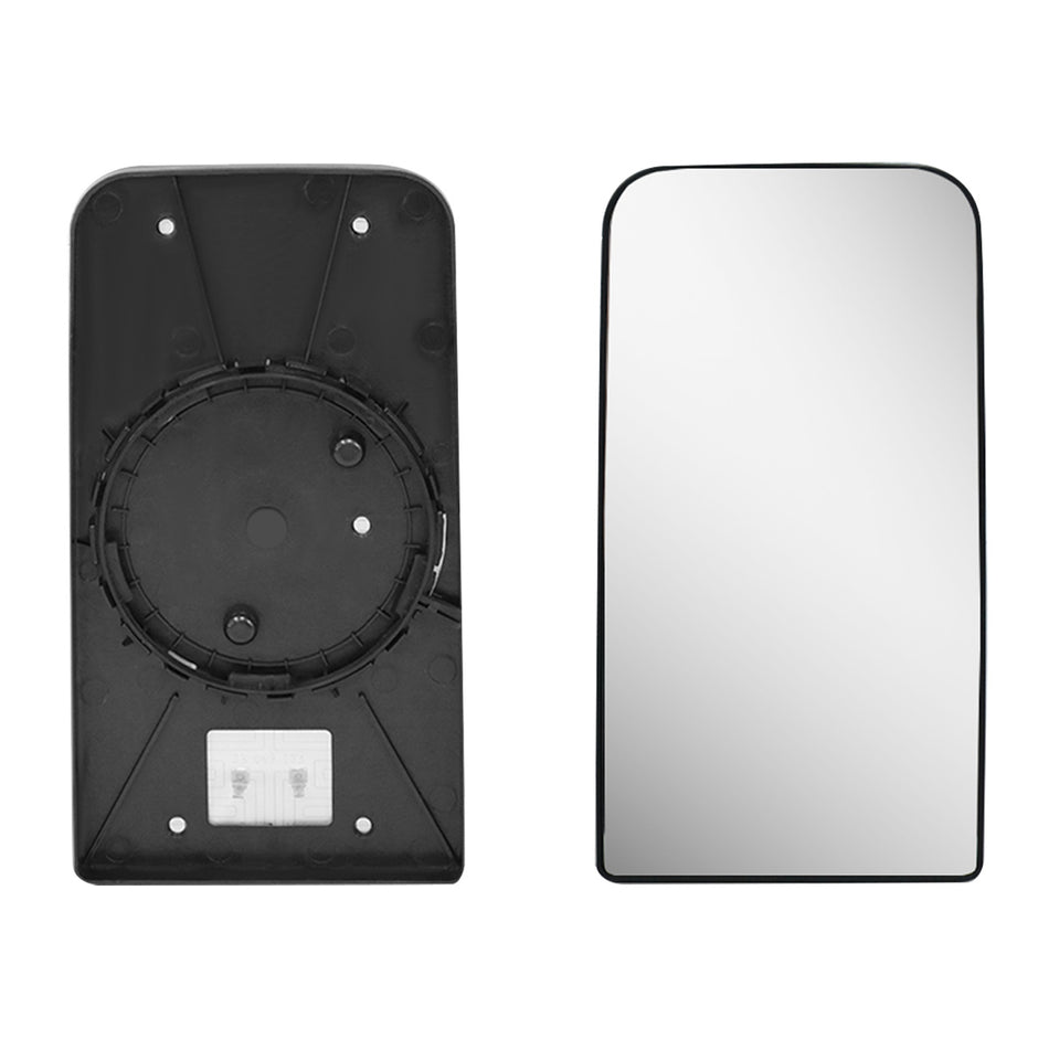 Freightliner Cascadia Replacement Mirror Glass 2008-2017 - Large Main Upper Convex Glass - Alternate 1