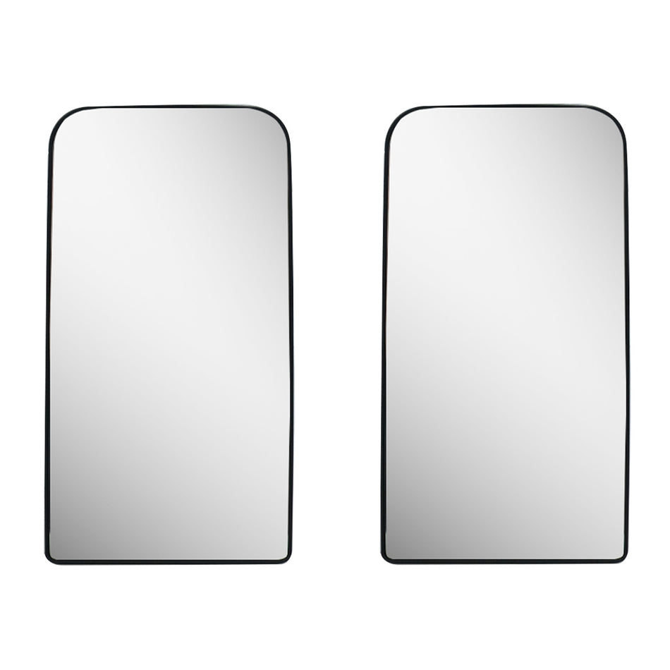 Freightliner Cascadia Replacement Mirror Glass 2008-2017 - Large Main Upper Convex Glass - Both Side