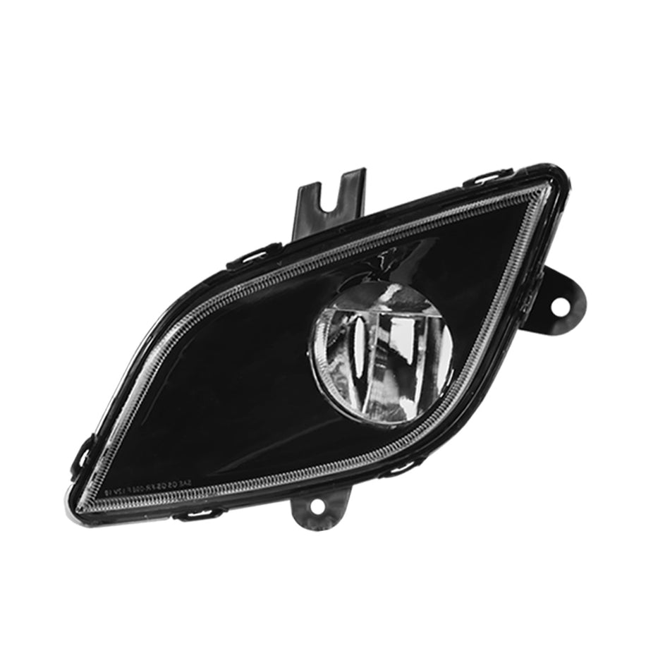 Freightliner Cascadia LED Fog Light 2018-2024 - Reflective LED Front Driving Fog Light - Black Housing