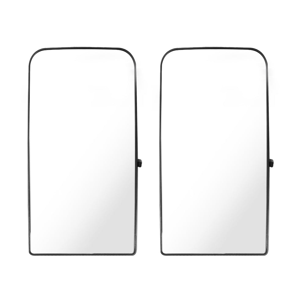 Freightliner Cascadia Replacement Door Mirror Glass 2018-2024 - Large Main Upper Glass - Both Side