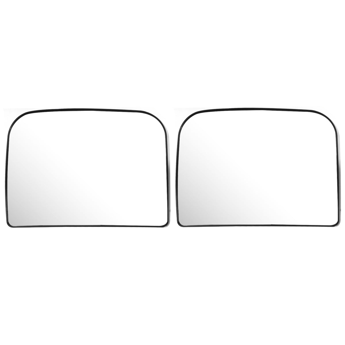 Freightliner Cascadia Replacement Door Mirror Glass 2018-2024 - Small Lower Convex Glass - Both Side