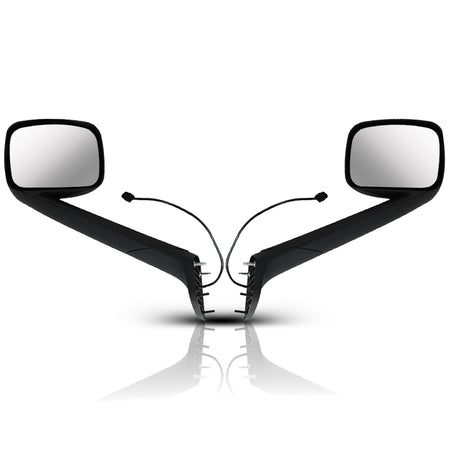 Freightliner Cascadia Hood Mirror Assembly 2018-2024 - Chrome Housing - Both Side