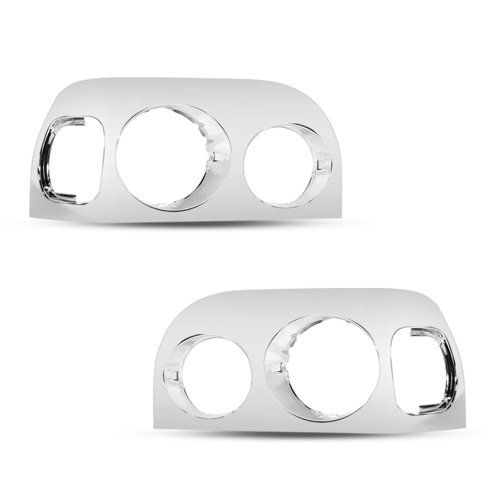 Freightliner Century Headlight Housing Cover 2007 - Headlamp Case - Chrome Housing
