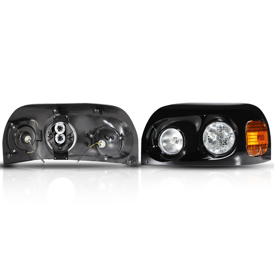 Freightliner Century Headlight Housing Cover 2007 - Headlamp Case - Black Housing