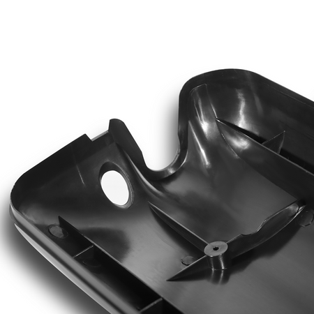Freightliner Century Class Door Mirror Cover - Black Housing Cap - Alternate 4