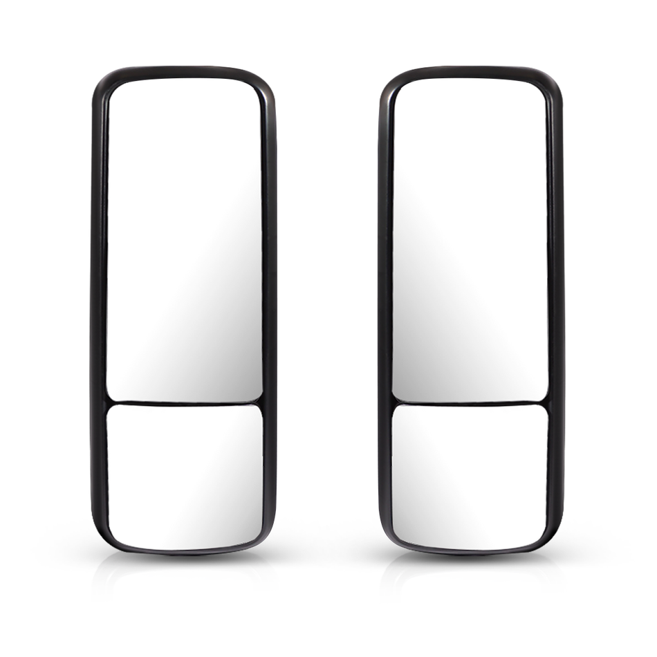 Freightliner Century Class Door Mirror Cover - Chrome Housing Cap - Both Side
