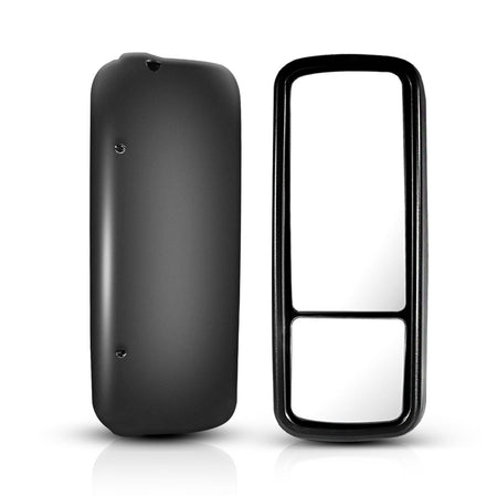 Freightliner Columbia Door Mirror Cover - Black Housing Cap - Alternate 2