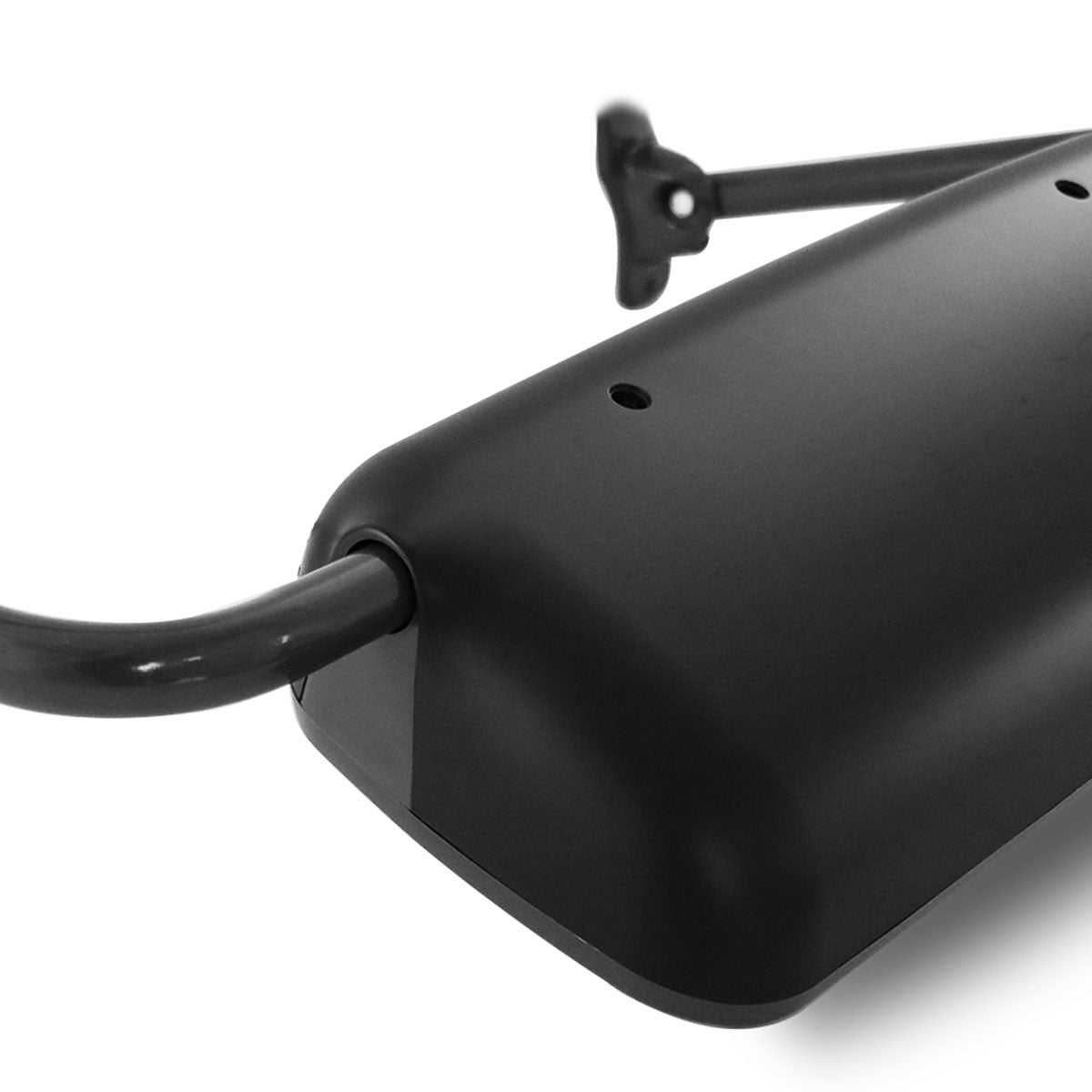 Freightliner Columbia Door Mirror Cover - Complete Black Main Side Mirror Housing Cap - Alternate 3