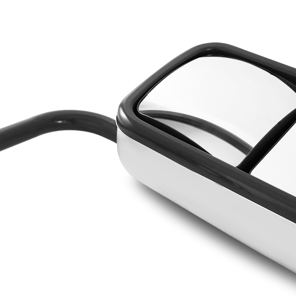 Freightliner Columbia Door Mirror Cover - Chrome Housing Cap - Alternate 3