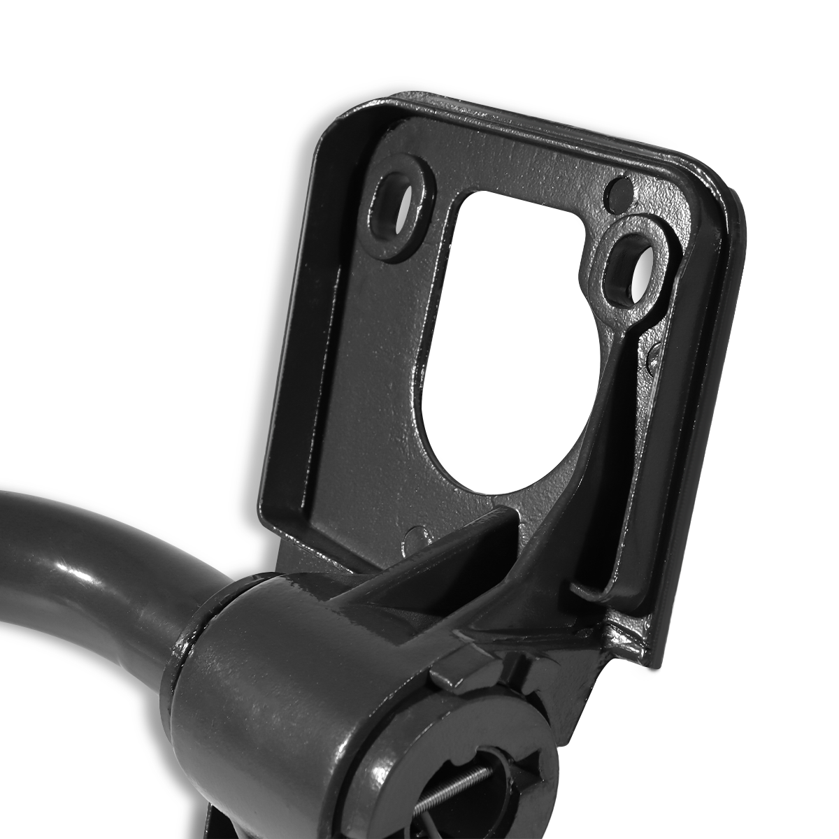 Freightliner Columbia Door Mirror Assembly - Main Side Mirror with Mounting Bracket & Arm - Black Housing - Alternate 4