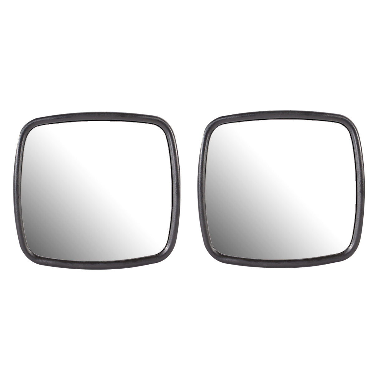 Freightliner M2 Business Class Side Mirror - Small Lower Convex Mirror - Chrome Housing - Both Side