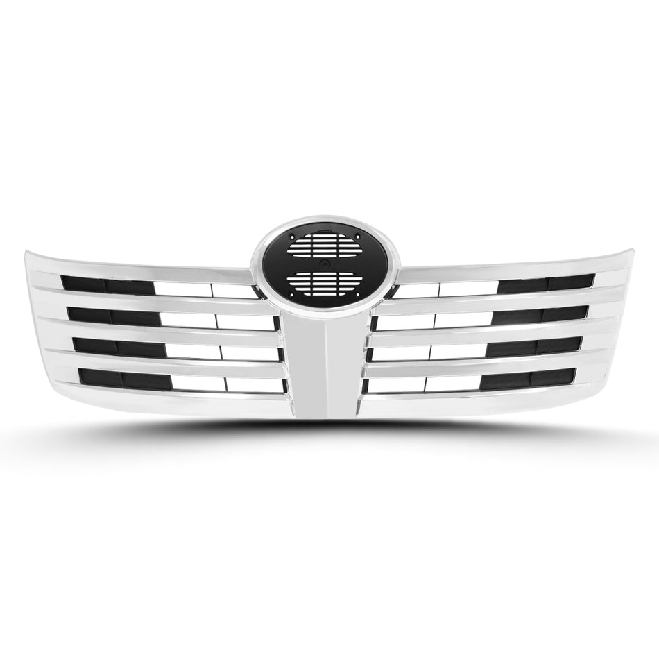 Hino 238, 258, 268, 338 Front Grille 2005-2009 - Main Upper Grille - Chrome Housing