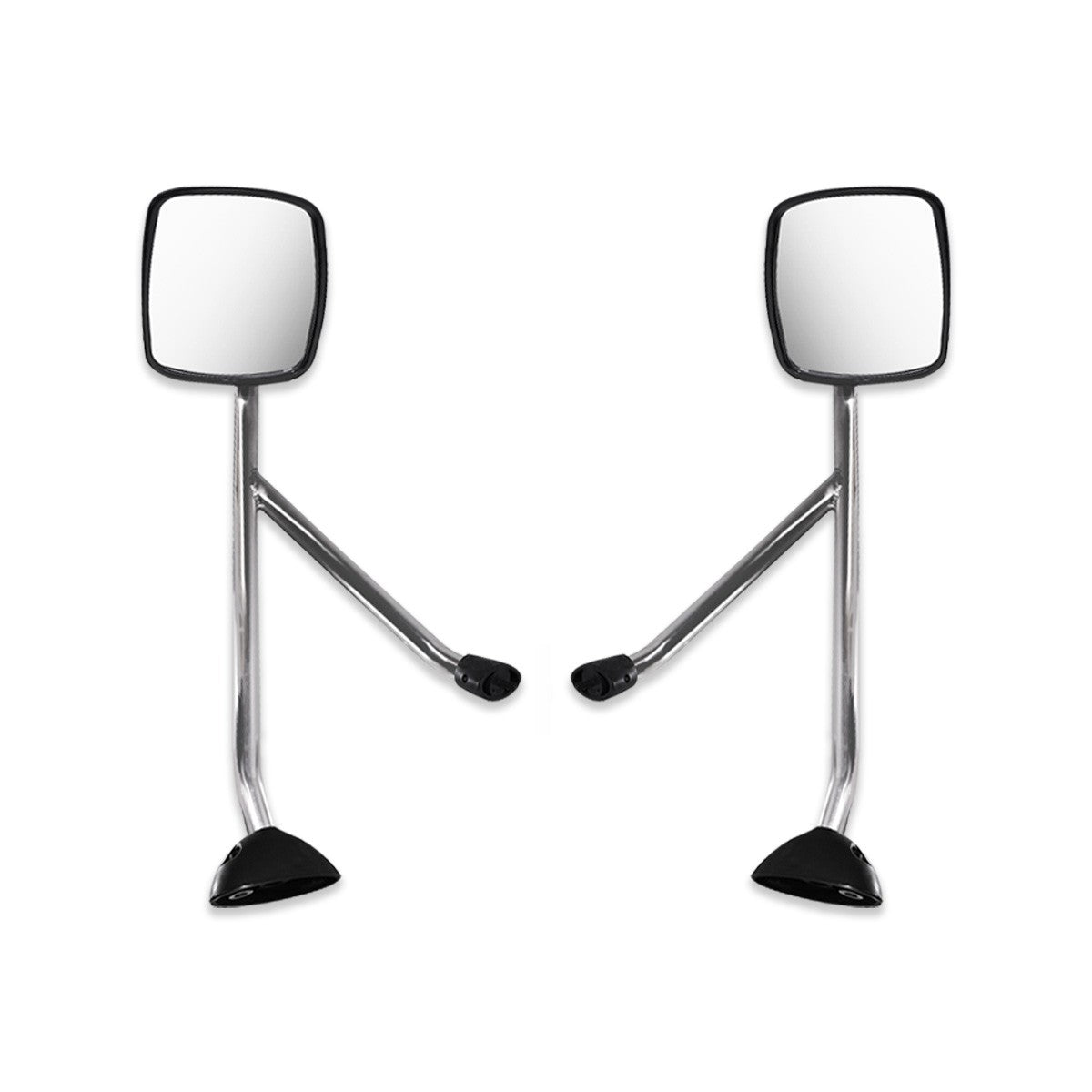 International DuraStar 4300 Hood Mirror Assembly - Chrome Housing - Both Side