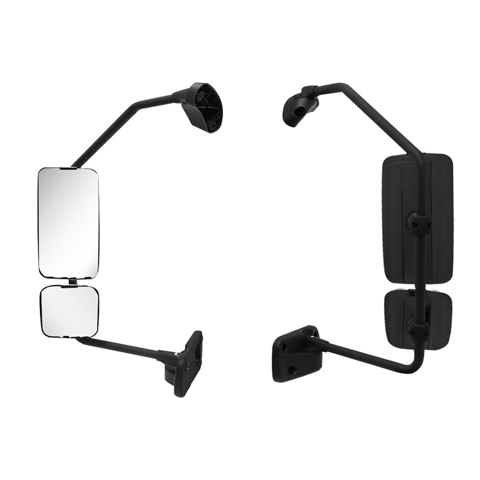 International MV Series Door Mirror Assembly 2022+ - Main Side Mirror - Black Housing - Alternate 2