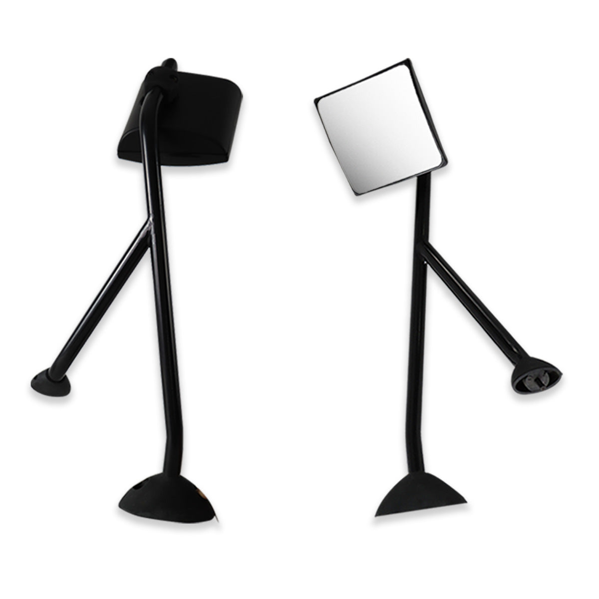 International ProStar Hood Mirror Assembly - Complete Black Paintable Housing - Alternate 2