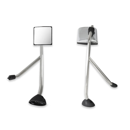 International ProStar Hood Mirror Assembly - Complete Chrome Housing - Alternate 1