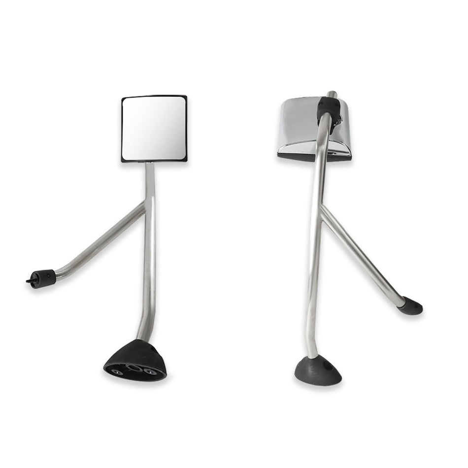International ProStar Hood Mirror Assembly - Complete Chrome Housing - Alternate 1