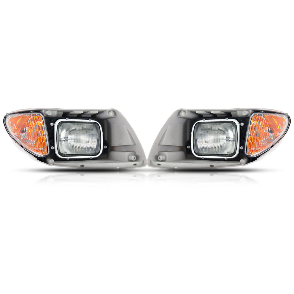 International Terrastar Headlight Bezel - Paystar Headlamp Trim or Support Bracket