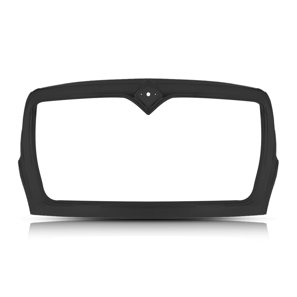 International WorkStar 7400 Front Grille Surround – Black Paintable Outer Frame Bezel