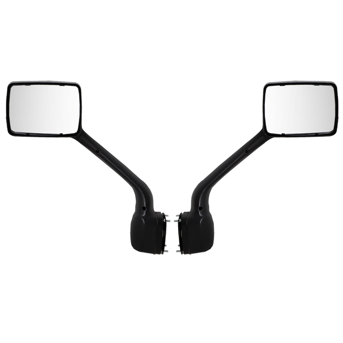 Kenworth T680 Hood Mirror Assembly 2005-2021 - Complete Blind Spot Mirror - Chrome Housing - Both Side
