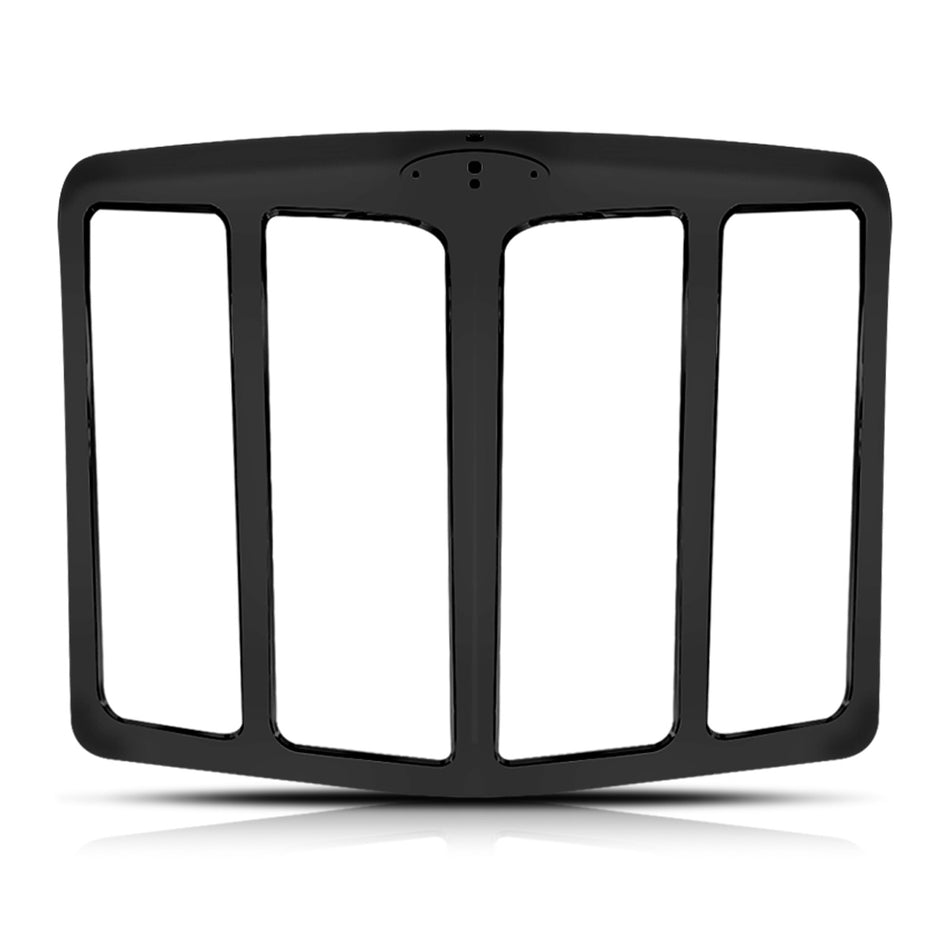 Peterbilt 579 Front Grille 2013-2022 - Main Upper Grille without Bug Screen - Black Paintable Housing