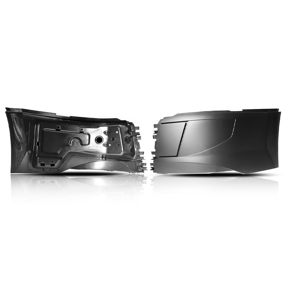 Volvo VNL Front Side Bumper Corner Extension 1997-2014 - Without Fog Hole