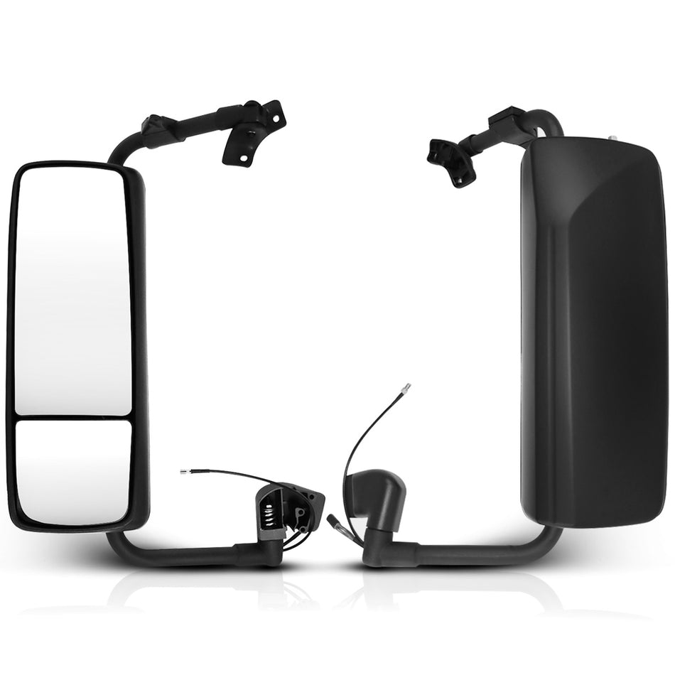 Volvo VNL Door Mirror Assembly 1997-2017 - Complete Black Side Mirror - Alternate 1