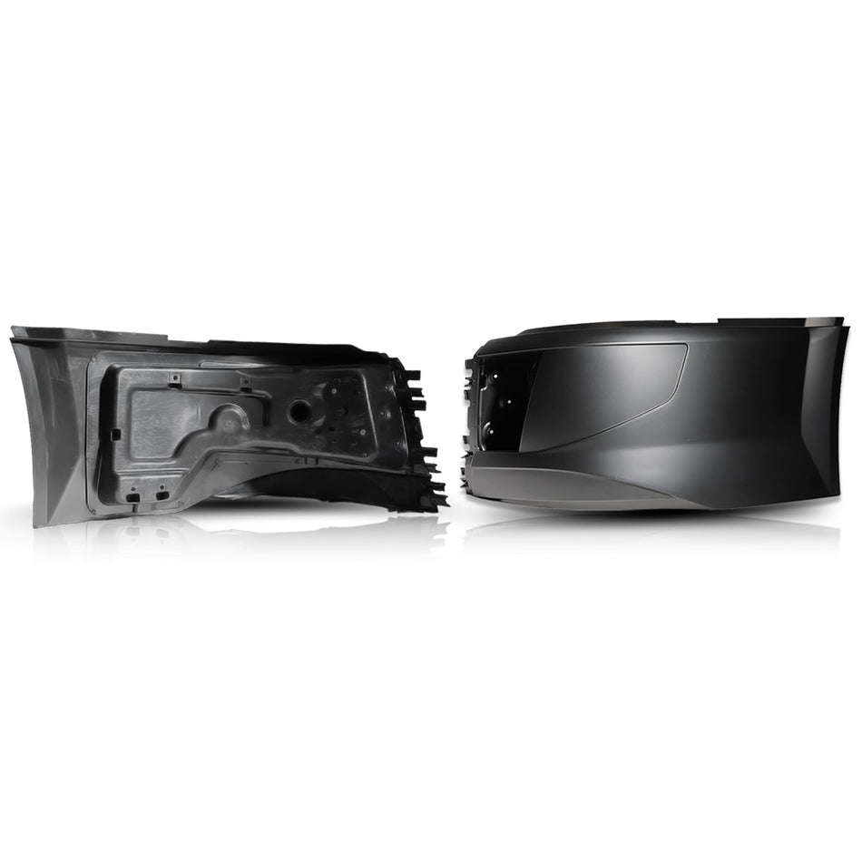 Volvo VNL Front Side Bumper Corner Extension 2015-2017 - Without Fog Light Hole