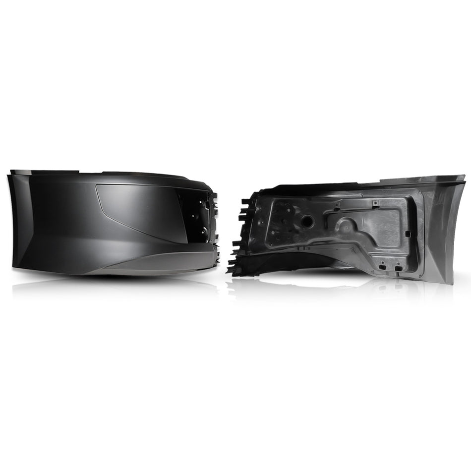 Volvo VNL Front Side Bumper Corner Extension 2015-2017 - Without Fog Light Hole